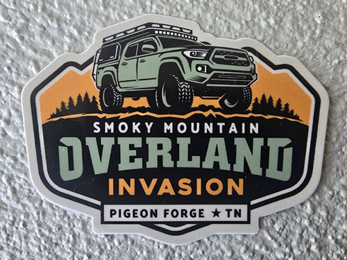 Overland Invasion Decal