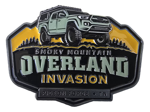 Overland Invasion Pin